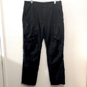 A/X ARMANI EXCHANGE Convertible Cargo Black Pants/Preowned